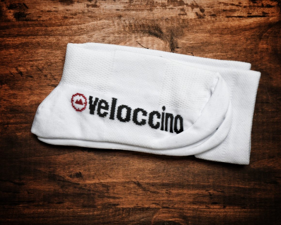 White cycling socks - Womens