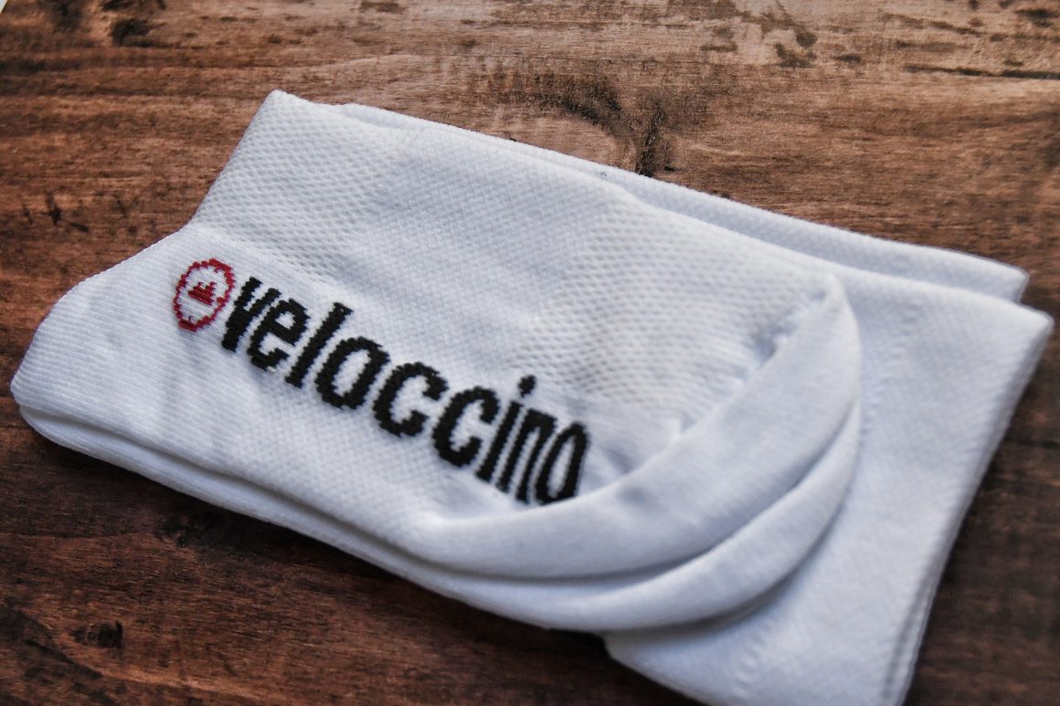 White cycling socks - Womens