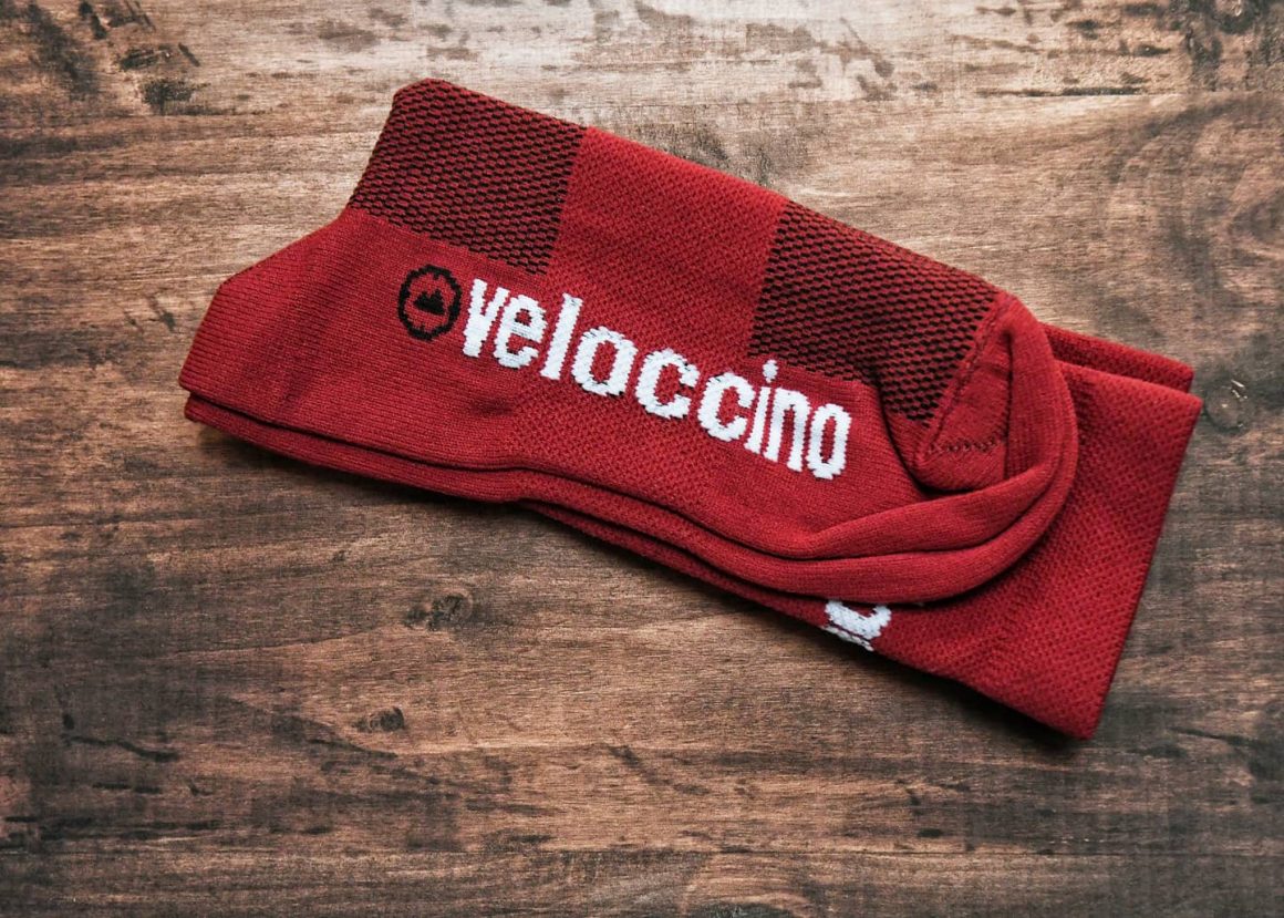 Burgundy Cycling Socks - Mens