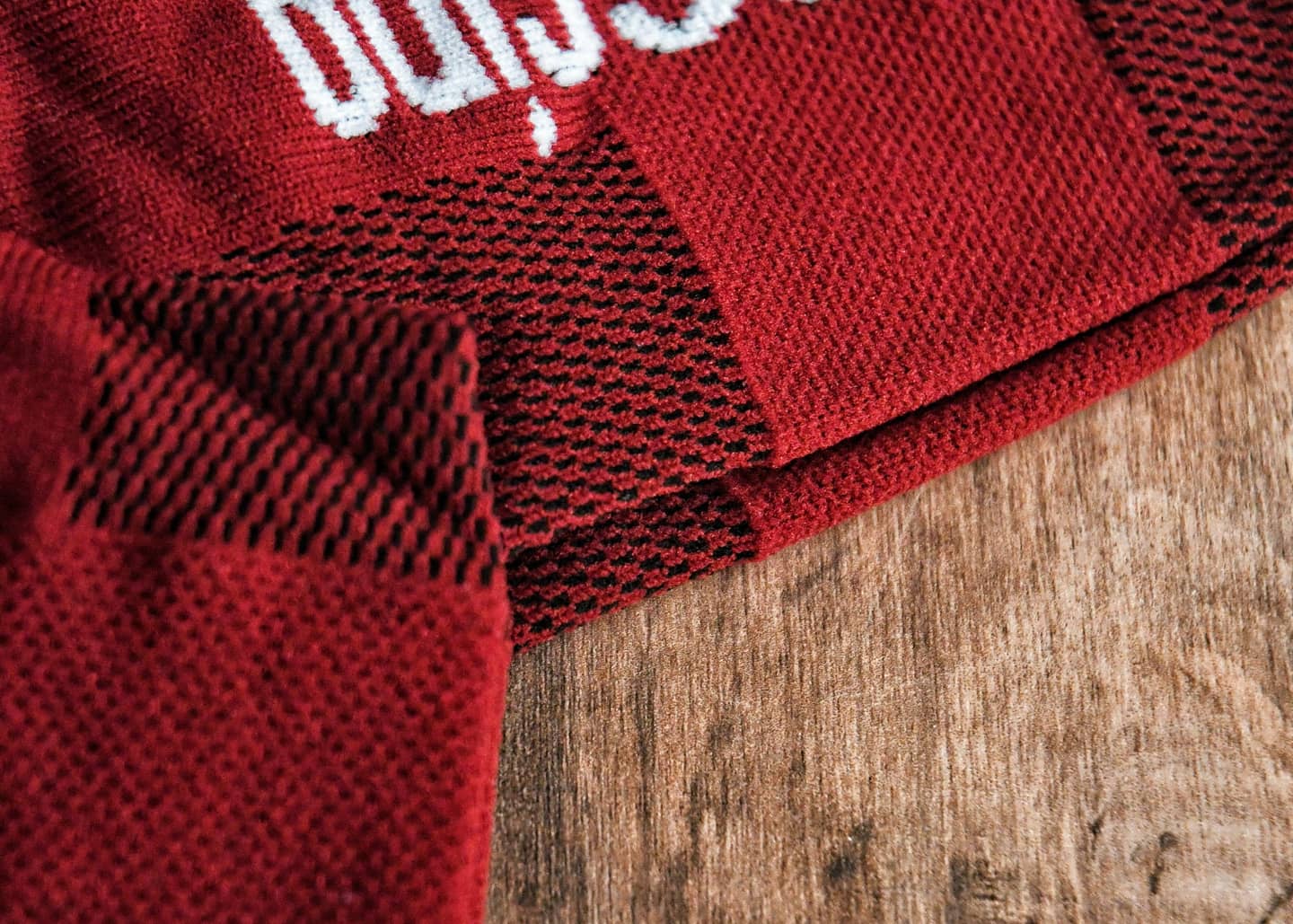 Burgundy Cycling Socks - Mens