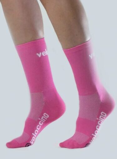 Pink cycling socks - Womens