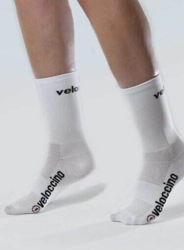 White cycling socks - Womens