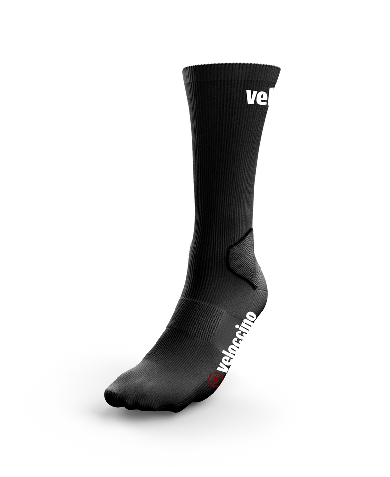 Black Cycling Socks - Mens