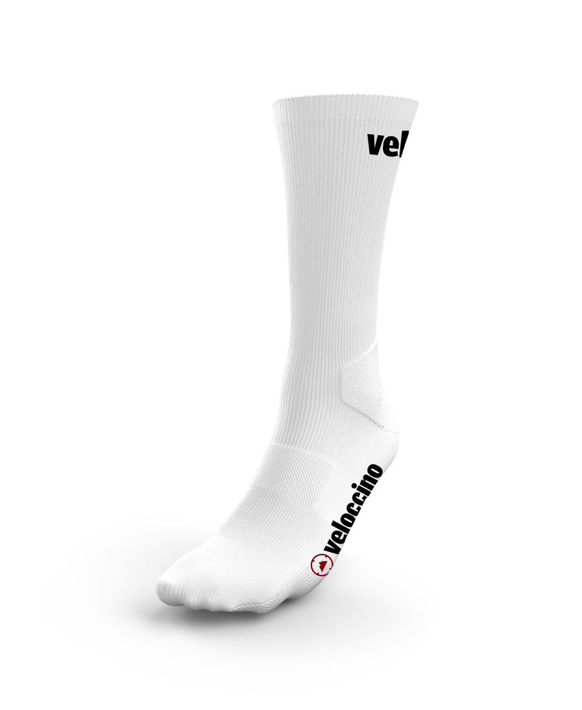 White cycling socks - Womens